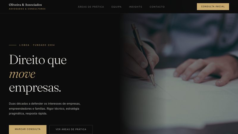 Demo — Oliveira & Associados